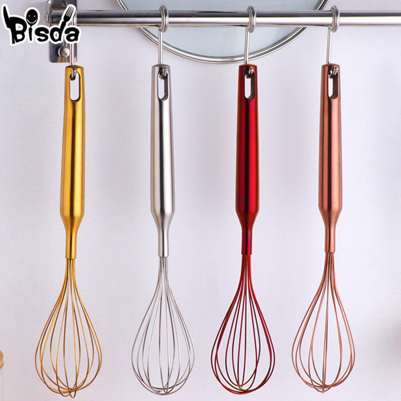 Kitchen Gadgets And Utensils - Lòng Trứng Inox Khuấy Vàng Bột