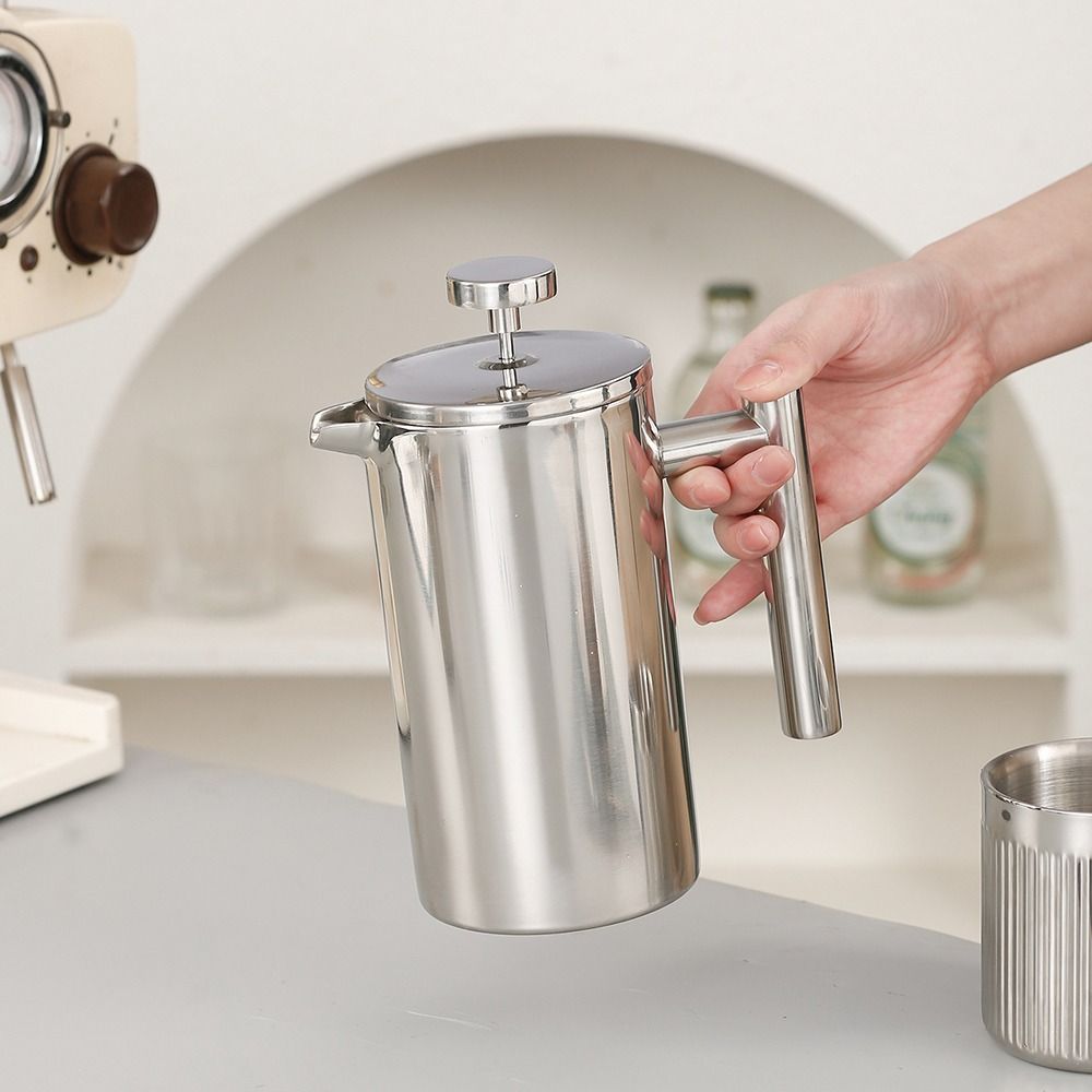 French Press Coffee Maker - 350/600/800/1000/1500ml French Press Coffee Maker Filtration