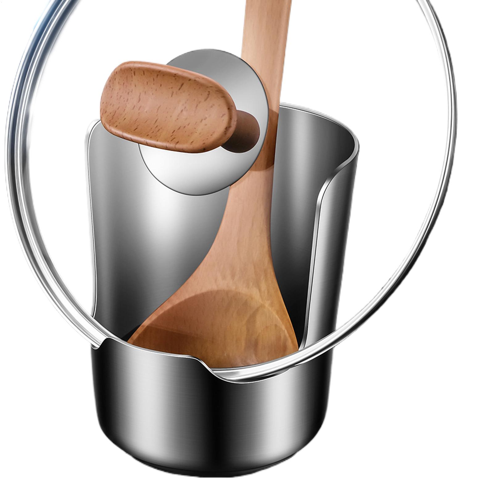 Kitchen Gadgets And Utensils - Stainless Steel Pot Lid Holder, Multifunctional