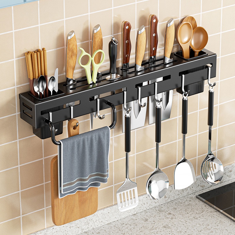 Wall Mount Kitchen Organizer K - đánh giá và giá Kitchen Gadgets Rack Storage