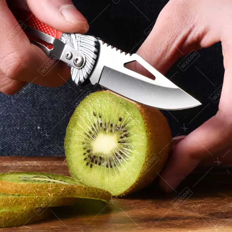 WXCOO Folding Knife Stainless  - đánh giá và giá Kitchen Gadgets China