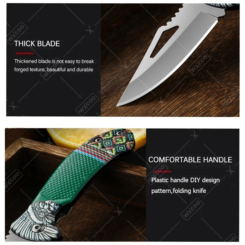 WXCOO Folding Knife Stainless  - đánh giá và giá Kitchen Gadgets China