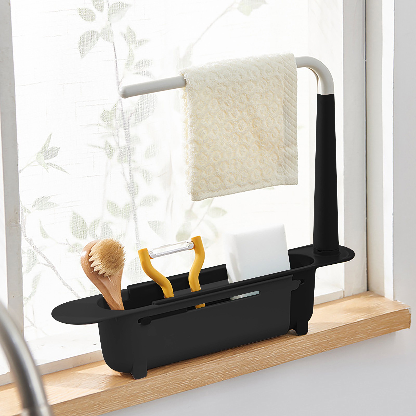 elescopic Sink Shelf Drainer R - đánh giá và giá Kitchen Gadgets Rack Storage