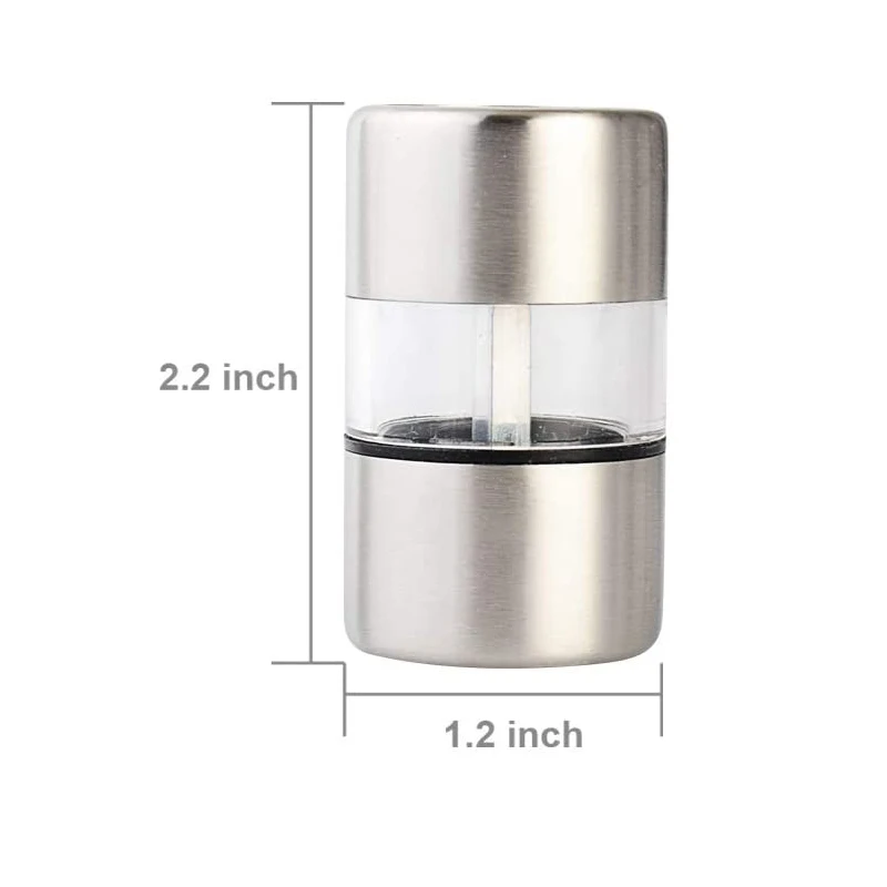 1/2pcs Stainless Steel Pepper  - đánh giá và giá Kitchen Gadgets Essential