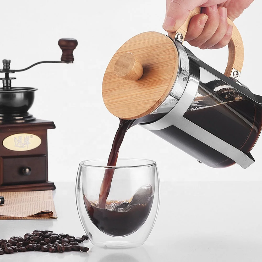 350/600ml Stainless Steel Pres - đánh giá và giá French Press Coffee Maker
