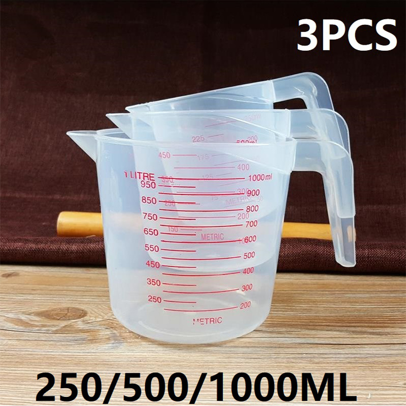 3PCS 250/500/1000ML Measuring  - đánh giá và giá Kitchen Gadgets Under 500