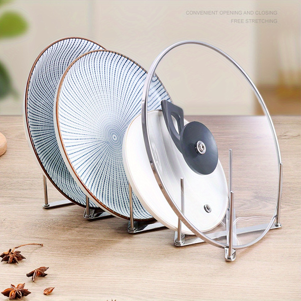 Pot Lid Rack Pan Lid Organizer - đánh giá và giá Kitchen Gadgets Rack Storage