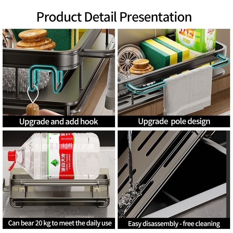 Multi-functional Kitchen Shelf - đánh giá và giá Kitchen Gadgets Rack