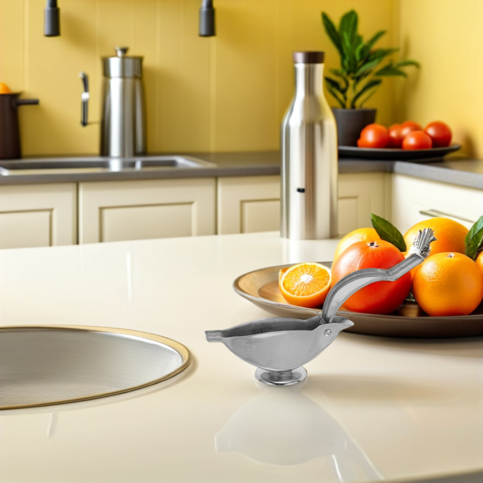 Stainless Steel Manual Citrus  - đánh giá và giá Citrus Lemon Squeezer