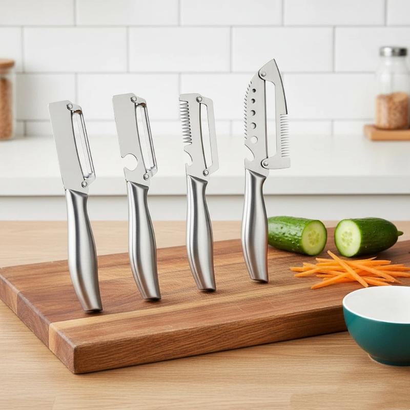 5 in 1 Vegetable Peeler Stainl - đánh giá và giá Kitchen Gadgets To Gift