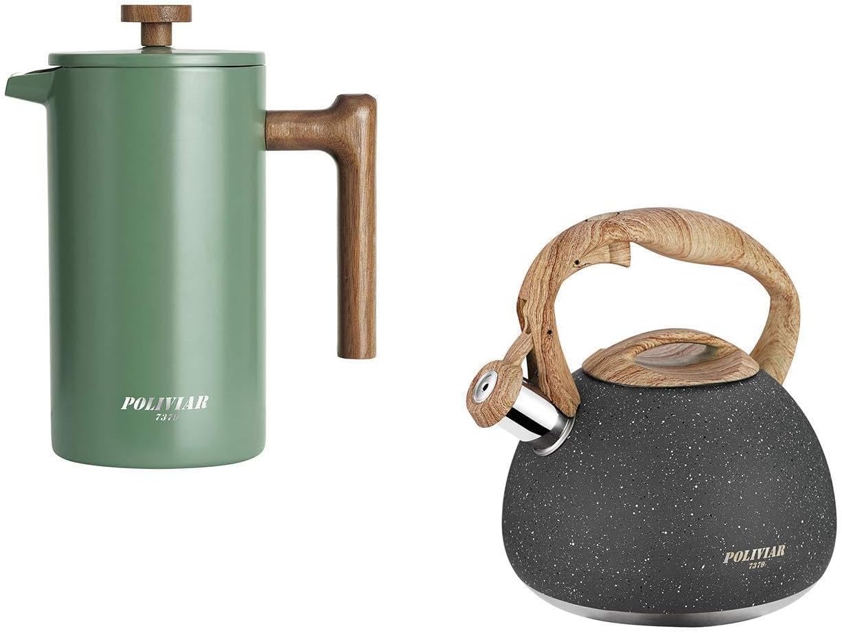 POLIVIAR 34 oz French Press Co - đánh giá và giá French Press Coffee Maker