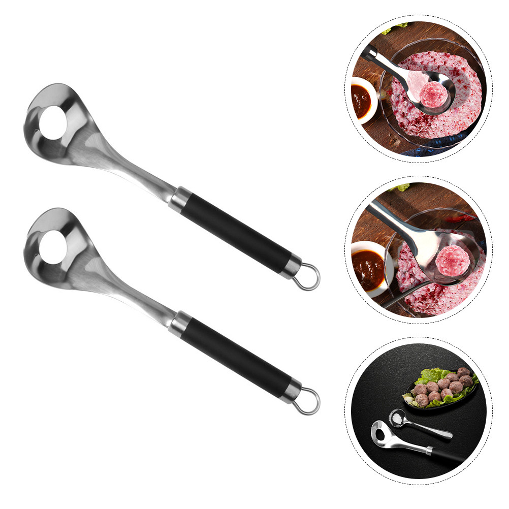 2Pcs Stainless Steel Meatball  - đánh giá và giá Kitchen Gadgets To Gift