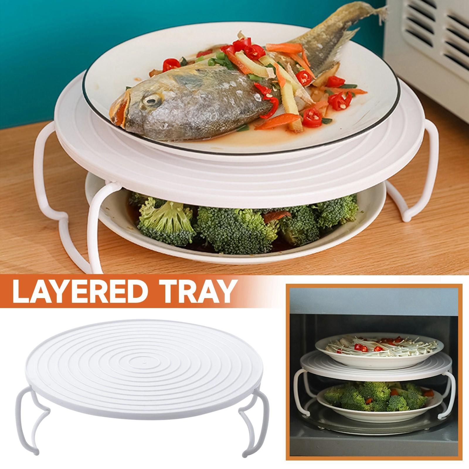 Multifunction Insulated Heatin - đánh giá và giá Kitchen Gadgets Rack Storage
