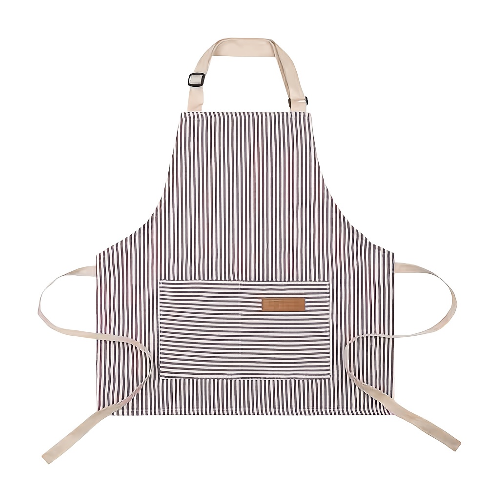 Embroidered Name Striped Apron - đánh giá và giá Kitchen Gadgets Name