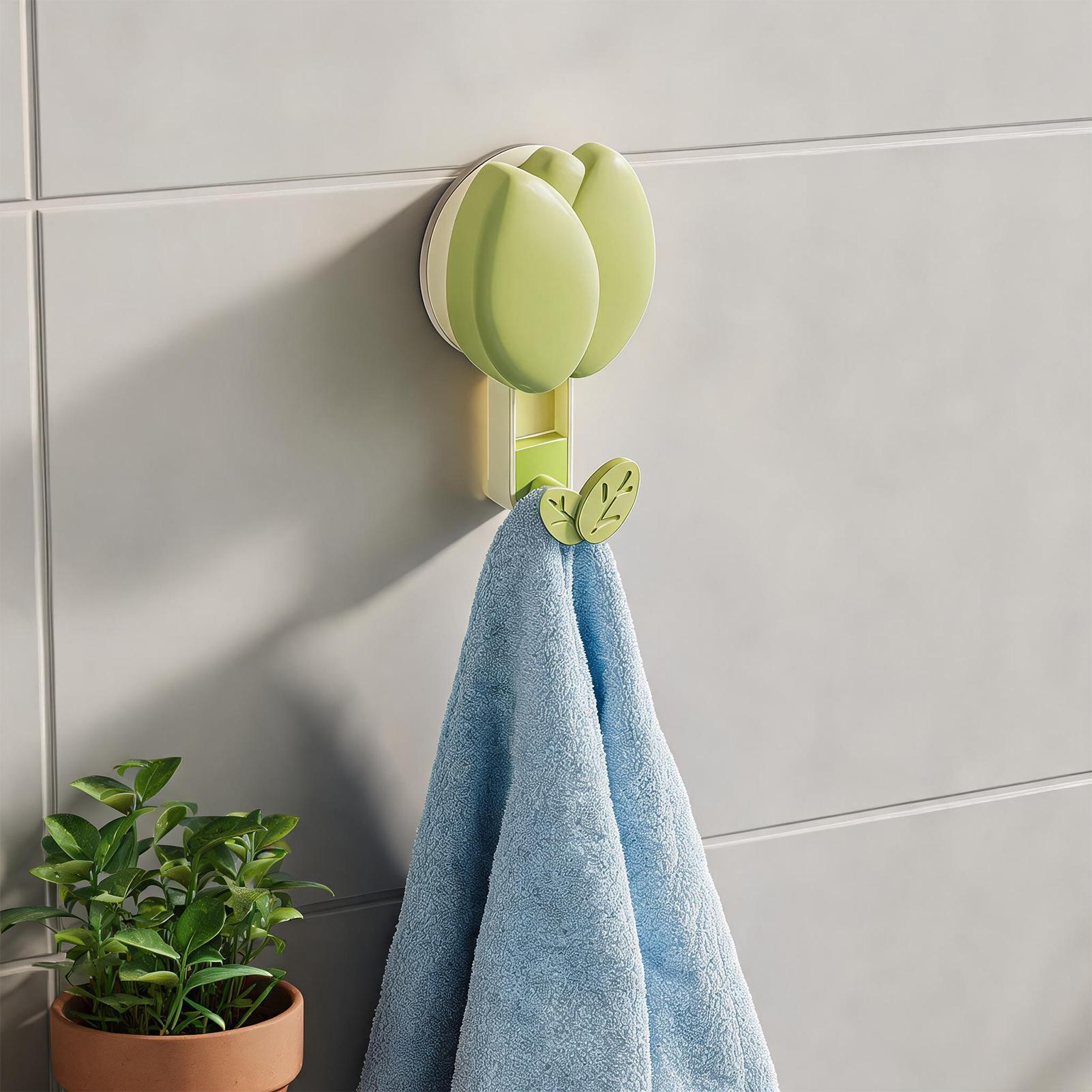 3Pcs/set Flower Shape Suction  - đánh giá và giá Kitchen Gadgets Rack