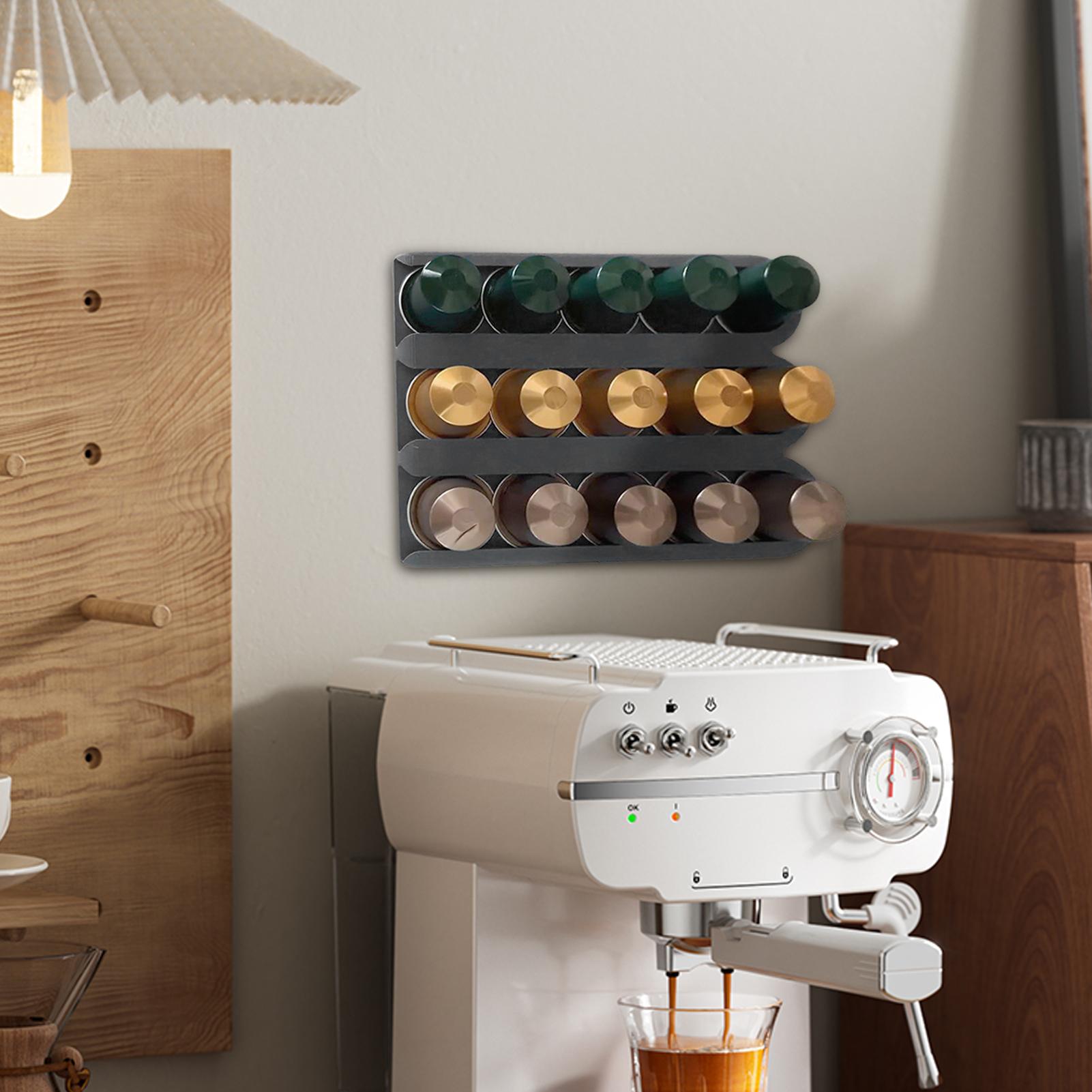 Coffee Pod Storage Wall Mounte - đánh giá và giá Kitchen Gadgets Rack
