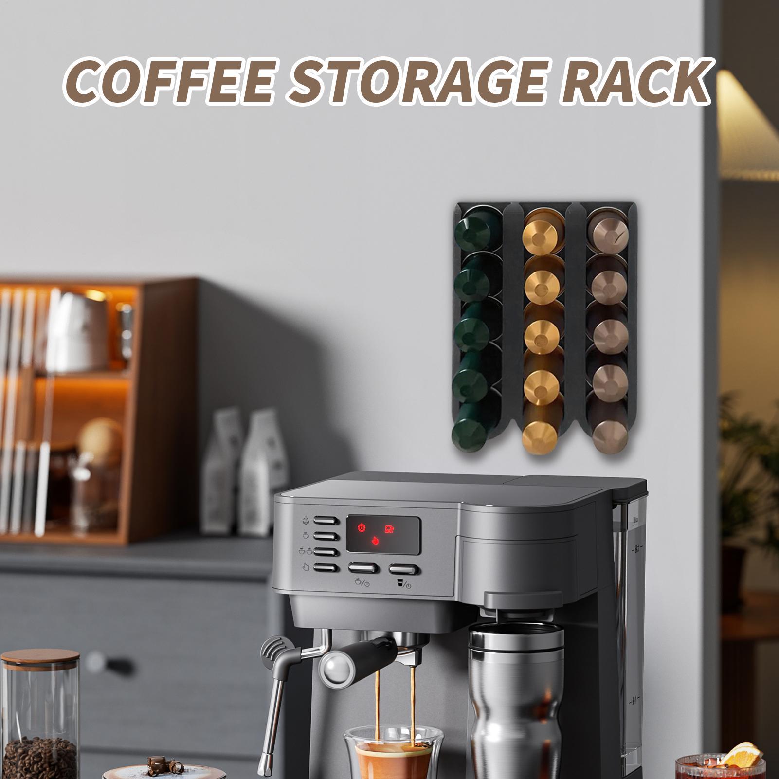 Coffee Pod Storage Wall Mounte - đánh giá và giá Kitchen Gadgets Rack