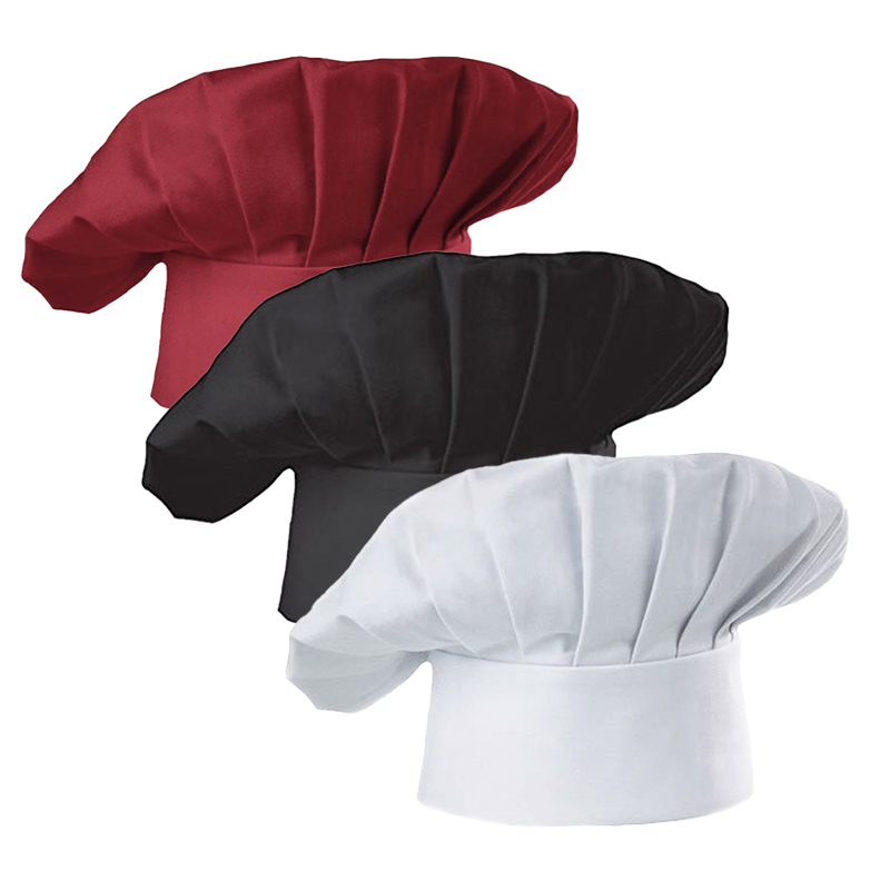 3pcs High22cm Cook Hat White C - đánh giá và giá Kitchen Gadgets China