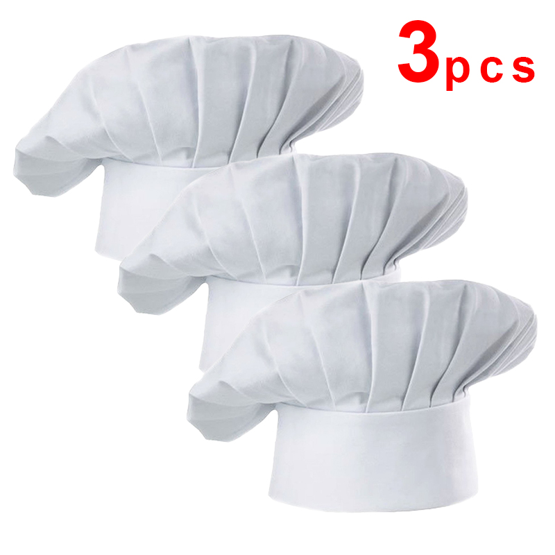 3pcs High22cm Cook Hat White C - đánh giá và giá Kitchen Gadgets China