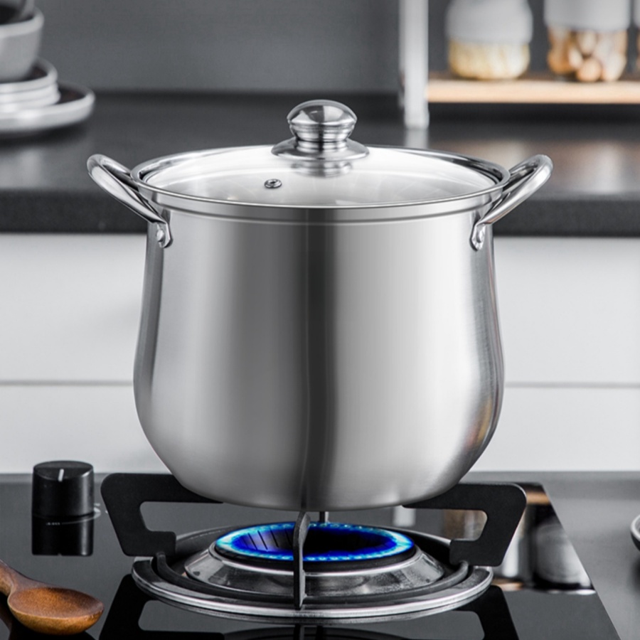 1pc Large Stainless Steel Stoc - đánh giá và giá Kitchen Gadgets Essential
