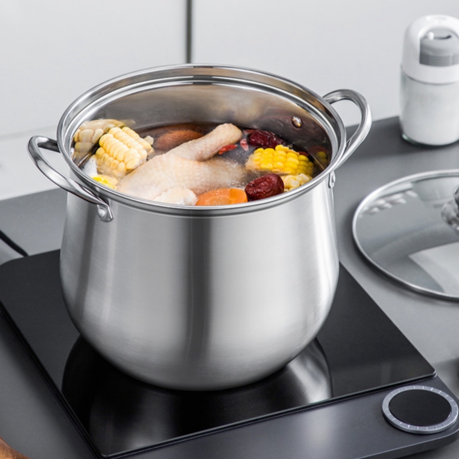 1pc Large Stainless Steel Stoc - đánh giá và giá Kitchen Gadgets Essential