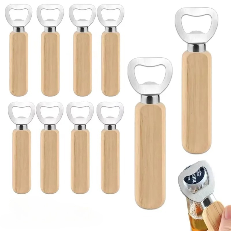 Stainless Steel Wooden Bottle  - đánh giá và giá Kitchen Gadgets To Gift