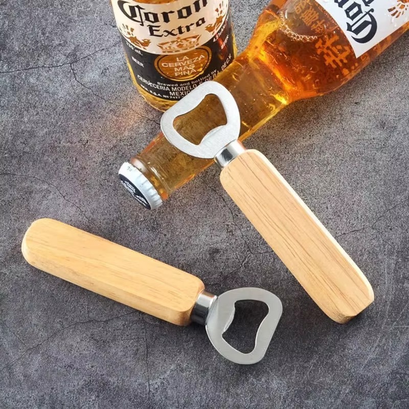 Stainless Steel Wooden Bottle  - đánh giá và giá Kitchen Gadgets To Gift