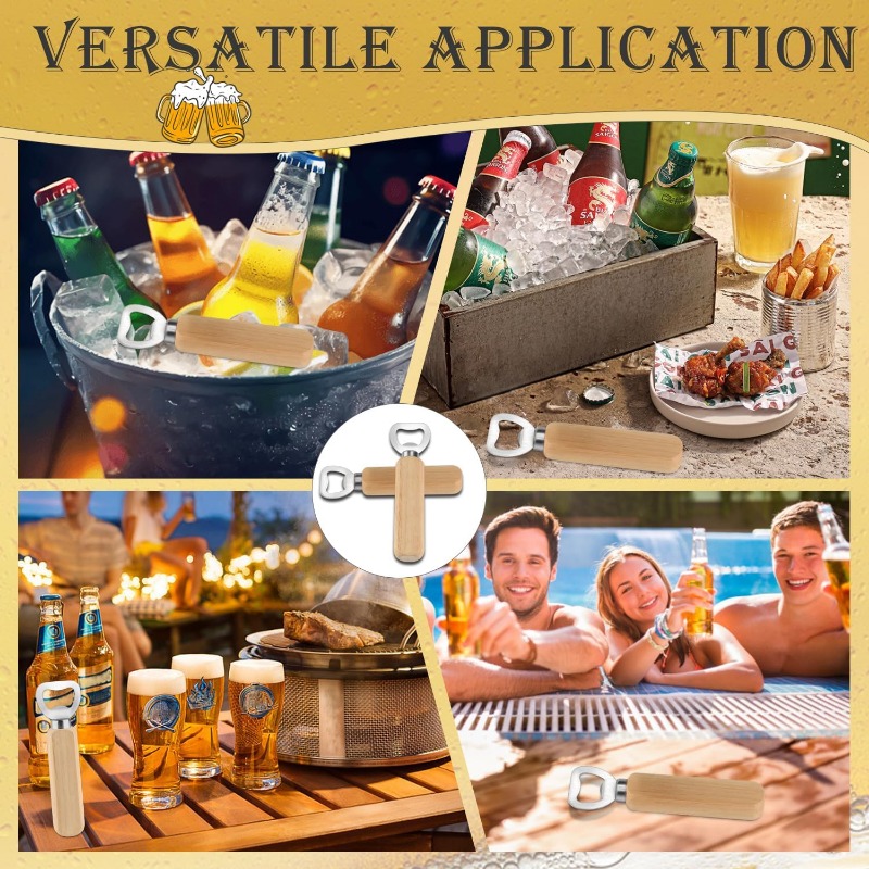 Stainless Steel Wooden Bottle  - đánh giá và giá Kitchen Gadgets To Gift