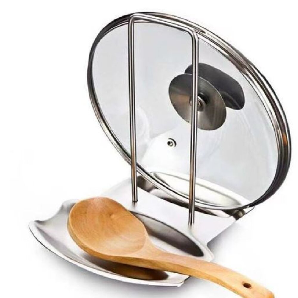 Stainless Steel Pot Lid Holder - đánh giá và giá Kitchen Gadgets Rack