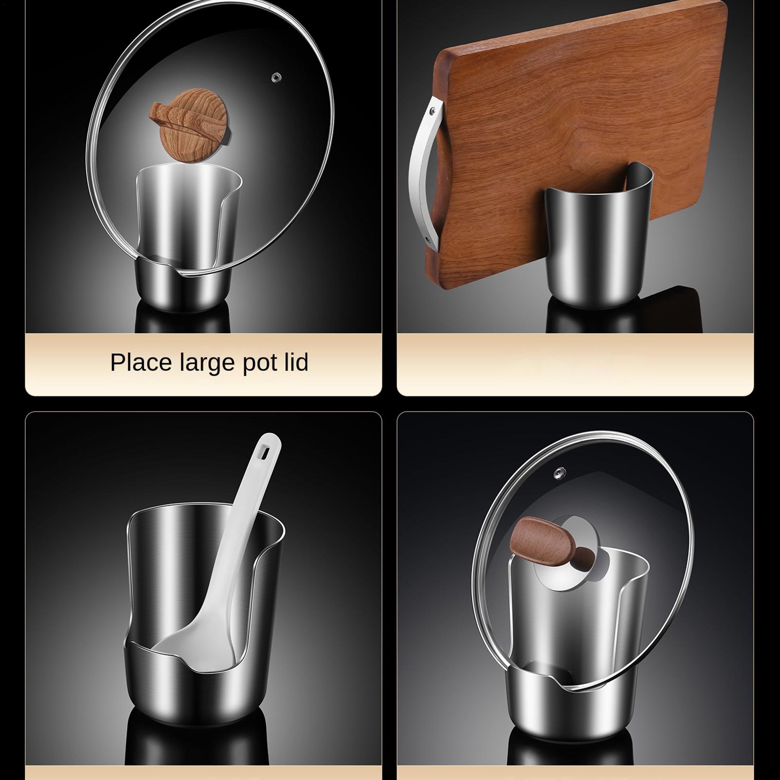 Stainless Steel Pot Lid Holder - đánh giá và giá Kitchen Gadgets And Utensils