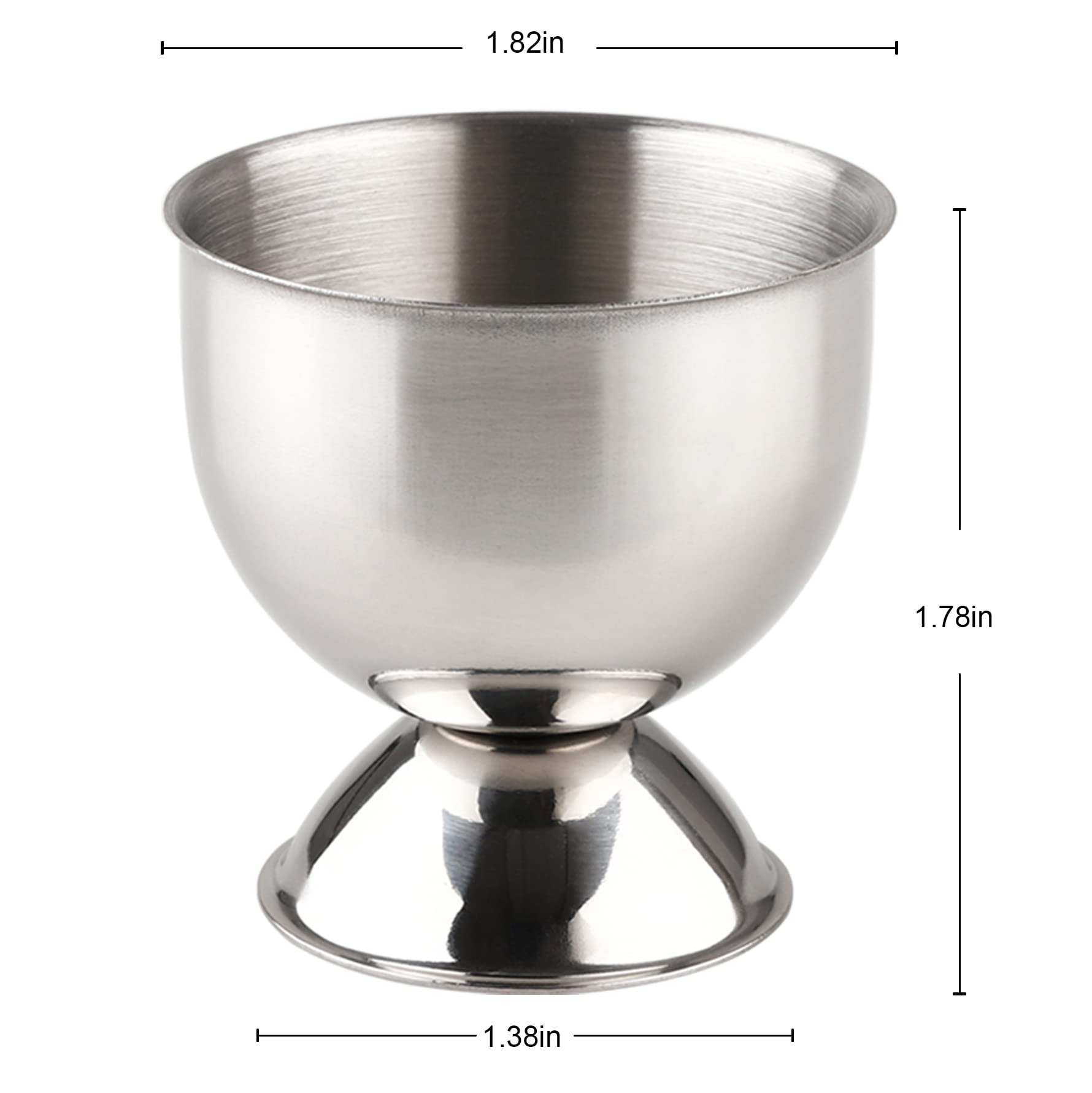 Stainless Steel Egg Cups Set H - đánh giá và giá Kitchen Gadgets To Gift
