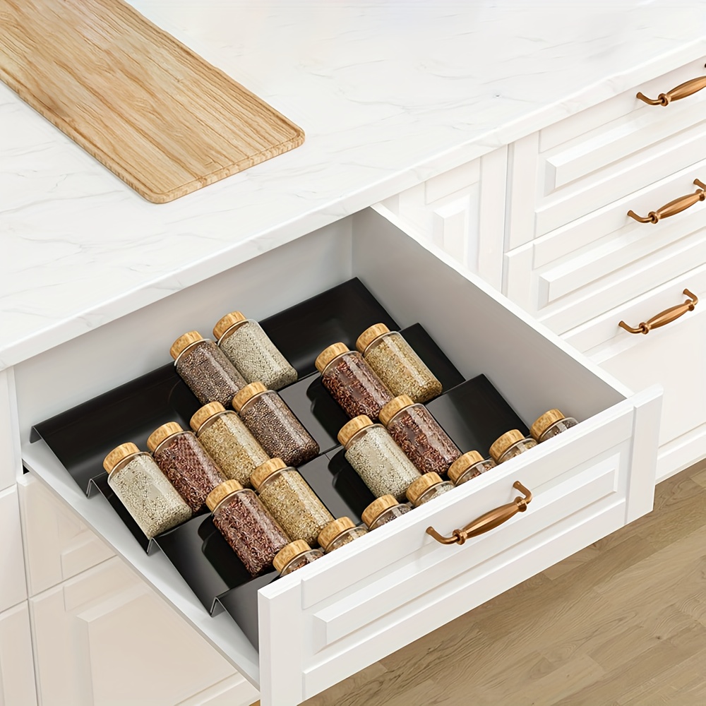 6pcs Expandable Spice Drawer O - đánh giá và giá Kitchen Gadgets Rack