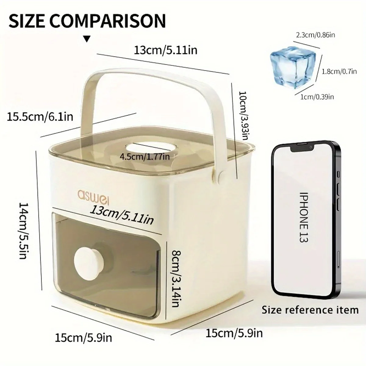 48-Cube Ice Maker with Easy-Pr - đánh giá và giá Kitchen Gadgets Essential