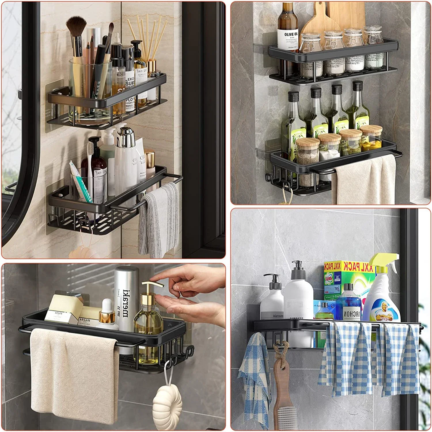 Bathroom Shelf Kitchen Storage - đánh giá và giá Kitchen Gadgets Rack