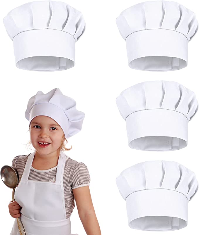 4PCS White Party Cap Hat Costu - đánh giá và giá Kitchen Gadgets China