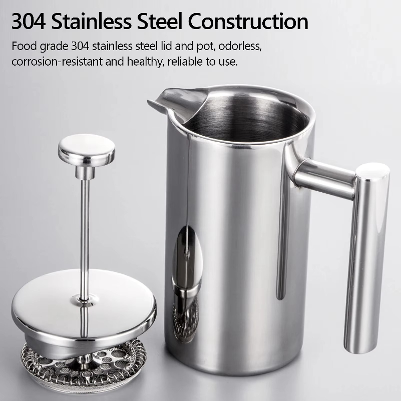 350ml/800ml/1000ml Coffee Make - đánh giá và giá French Press Coffee Maker