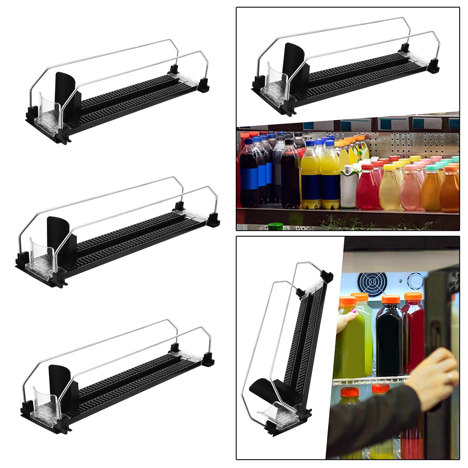 Drink Organizer Pusher Holder  - đánh giá và giá Kitchen Gadgets Rack Storage