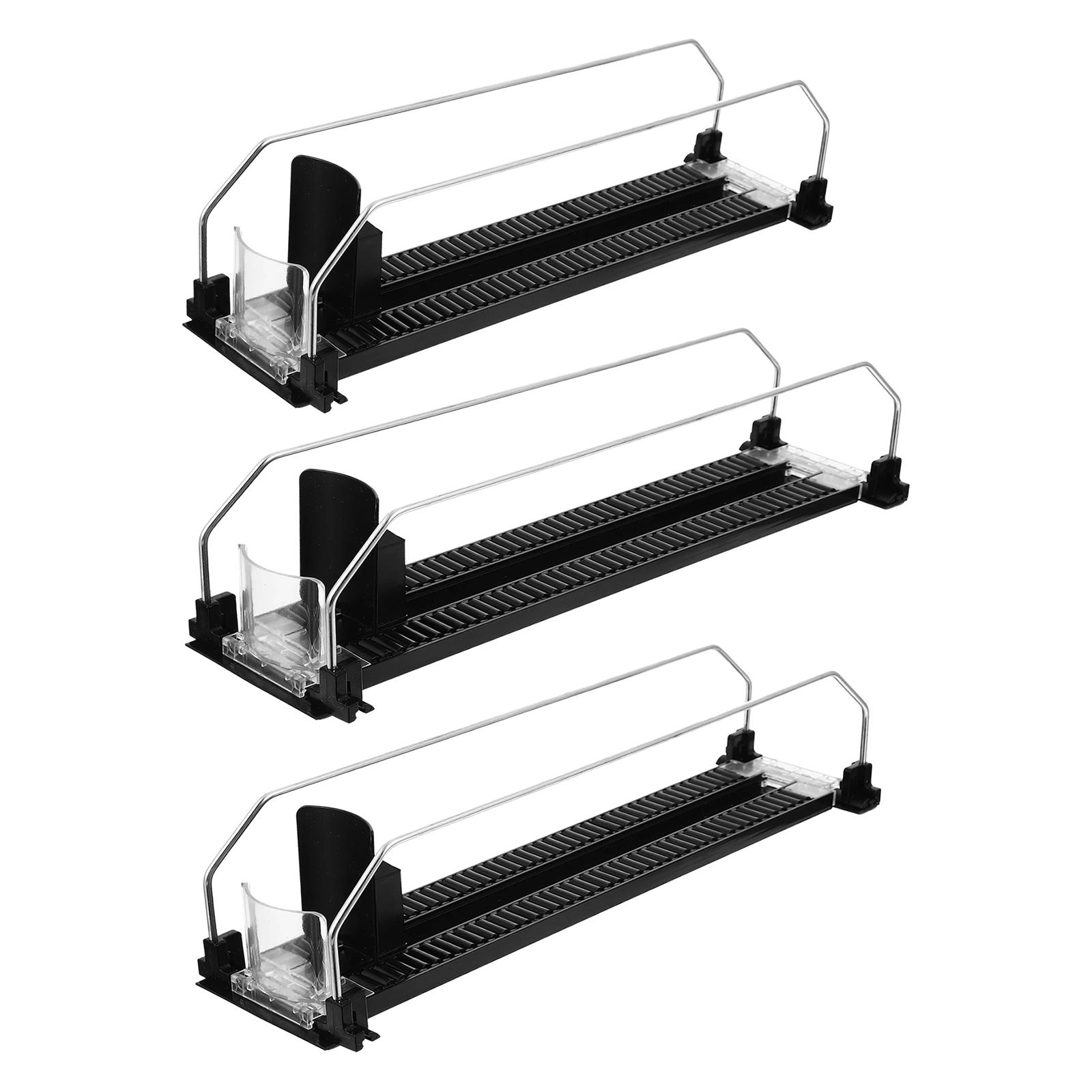 Drink Organizer Pusher Holder  - đánh giá và giá Kitchen Gadgets Rack Storage
